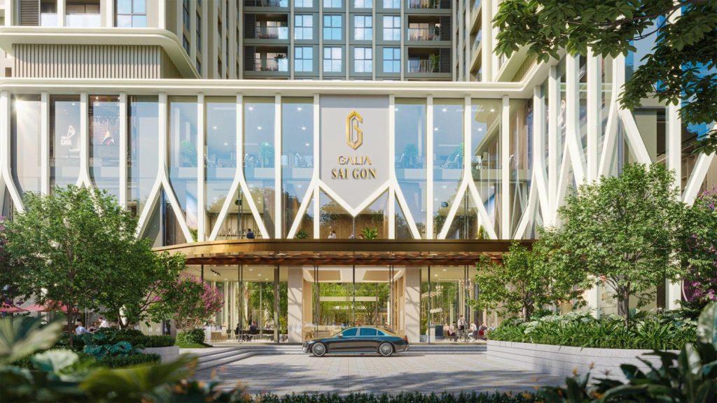 Sảnh đón khách Galia Sài Gòn